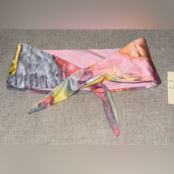 664. Mara Hoffman Abigail Bikini Top - Picture 4 of 5